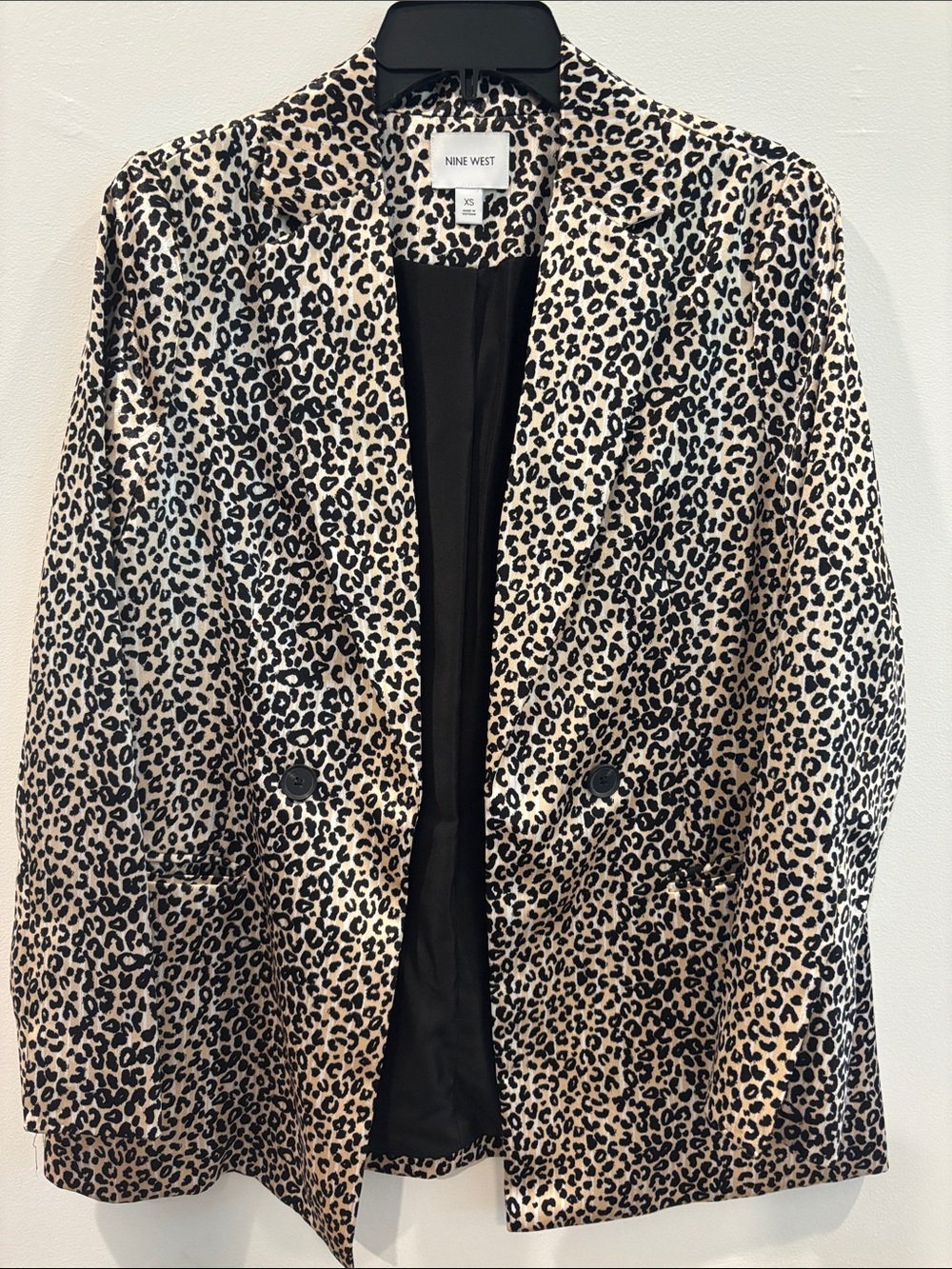 Leopard Print Blazer